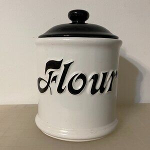 Flour Ceramic Kitchen Canister